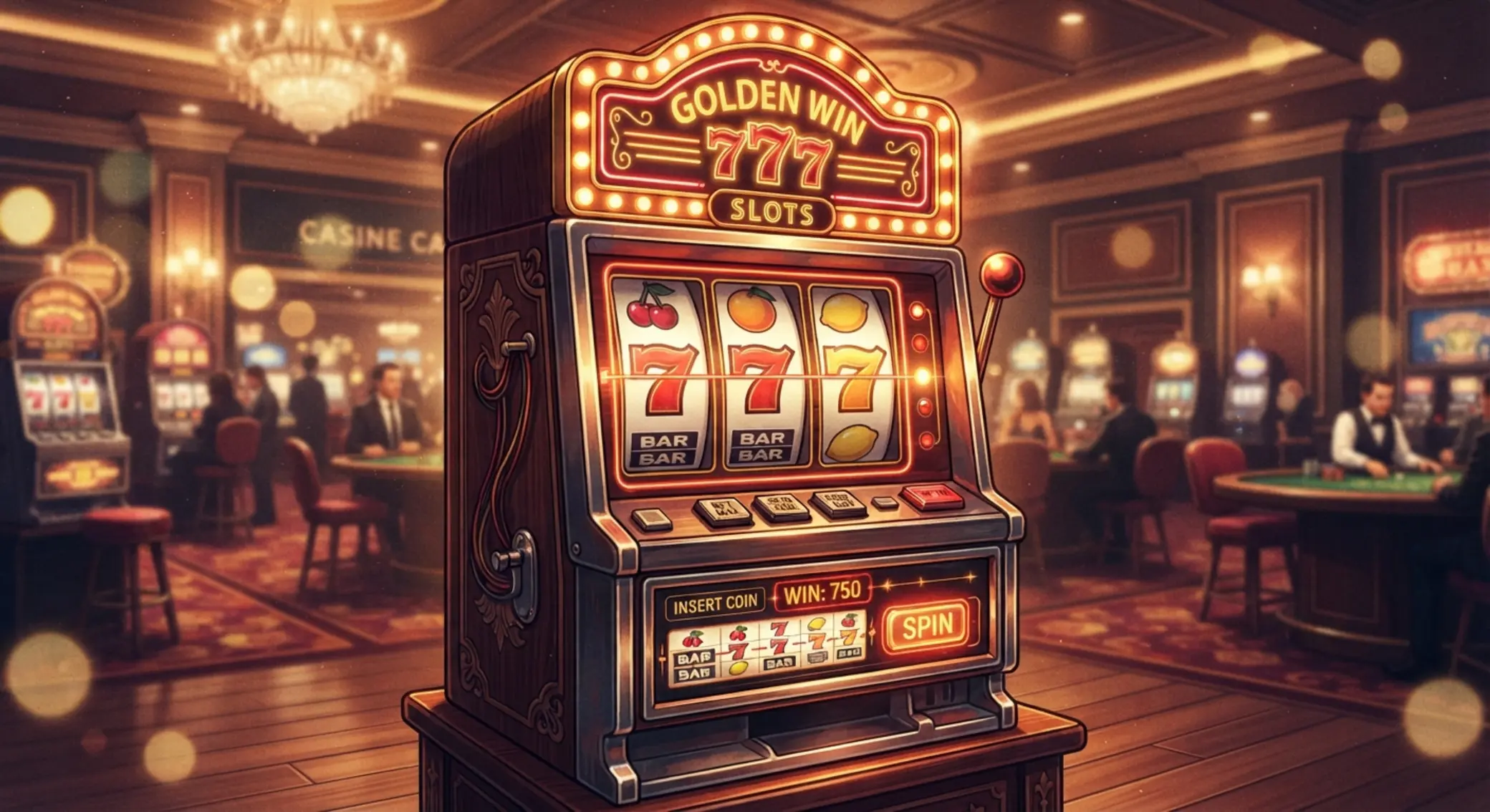 Klasyczny slot 777 w stylu retro online
